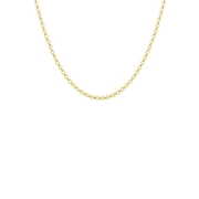 Halskette, 375 Gold, mit massivem Jasseron-Kettenglied, 4,1 mm (1064026)