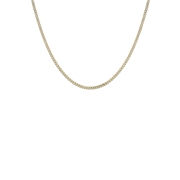 Halskette, 375 Gold, mit quadratischem Spiga-Kettenglied, 2,8 mm (1064030)