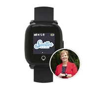 Spotter Digitaal Horloge Zwart met GPS SPW-B1701 (1064486)