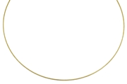 Halskette, 585 Gelbgold, 45 cm, venezianische Glieder 0,9 mm (23305300)