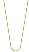 Halskette, 585 Gelbgold, 45 cm, Gourmetglieder 1,1 mm (23402326)