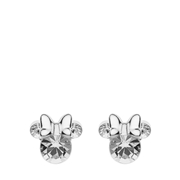 Zilveren Disney Minnie oorbellen geboortestenen (1064841)