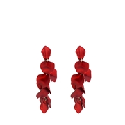 Rote Bijoux-Ohrringe, mit Blatt (1062286)
