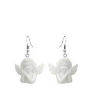 Witte bijoux oorbellen engel (1065506)