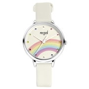 Regal Armbanduhr für Mädchen, Regenbogen (1064009)