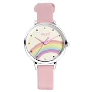 Regal Armbanduhr für Mädchen, Regenbogen (1064012)