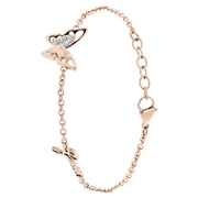 Guess roseplated armband vlinder bedel FLY AWAY (1064265)