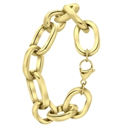 Armband, Edelstahl, vergoldet (750 Gold), Luce (1064358)