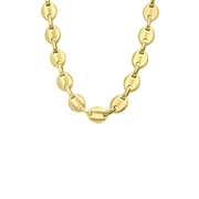 Halskette, Edelstahl, vergoldet (750 Gold), Nadege (1064418)