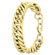 Armband, Edelstahl, vergoldet (750 Gold), Denise (1064439)