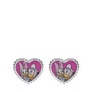 Zilveren Disney Daisy&Donald Duck oorbellen (1064863)