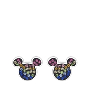 Zilveren Disney Mickey oorbellen kristal (1064895)