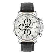 Marlow Miller Chronograf Armbanduhr mit Lederarmband (1065026)