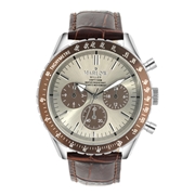 Marlow Miller Chronograf Armbanduhr mit Lederarmband (1065034)