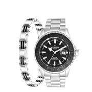 Marlow Miller Cadeau Set Heren Horloge Zwart 21cm (1065061)