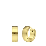 Ohrringe für Herren, Edelstahl, vergoldet, 5 mm (1065170)