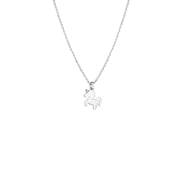 Zilveren ketting met hanger eenhoorn (1065621)