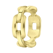 Ring, Edelstahl, vergoldet (750 Gold), Odila (1064427)