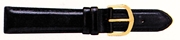 Shivas Uhrenarmband unisex schwarz 16 mm (1022105)
