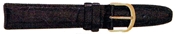 Shivas Uhrenarmband unisex schwarz 14 mm (1022116)