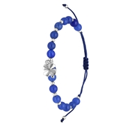Bijoux armband met blauwe kralen (1066166)