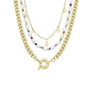 Goldfarbene Bijoux-Halsketten, Perle (1066248)