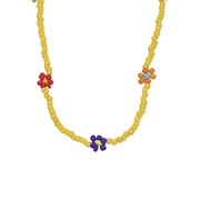Bijoux Choker-Halskette Blume gelb (1066261)
