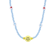 Bijoux Choker blau smiley (1066268)