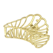 Goudkleurige bijoux haarklem schelp (1066279)