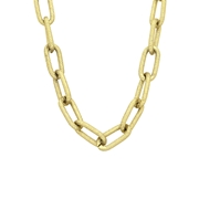 Goudkleurige bijoux ketting chunk (1066313)