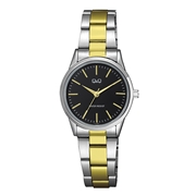 Q & Q Damen-Armbanduhr mit Bicolor-Armband (1067209)