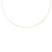 Zilveren goldplated ketting Initials (1024536)