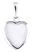 Zilveren ashanger hart (1025963)