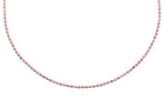 Gerecycled just.d stalen ketting roseplated (1028449)