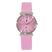 Little Miss Fabulous horloge met roze PU band (1036205)