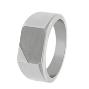 Ring, Edelstahl, matt/glänzend (1036314)