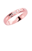 14K rosegouden trouwring diamant Zinnia H180R (1036485)