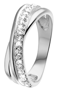 Zilveren ring met zirkonia (1036974)