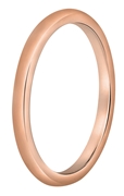 Stalen ring roseplated mat (1036993)
