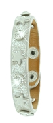 Montini byoux armband mintgroen met ster en steen (1042111)