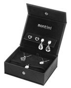 Montini-Set mit 2 Ohrringen und 3 Ketten (1043517)
