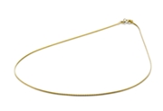 Halskette, 585 Gelbgold, 42 cm, venezianische Glieder 0,9 mm (1044677)