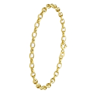 Armband, 375 Gold, Jasseron, oval (1047153)