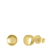 Runde Ohrringe aus 585 Gelbgold, 4 mm (1048244)