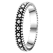 925 Silber, bearbeiteter Ring Bali (1048786)