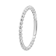 585 Weißgold Ring Perlenkette (1051766)