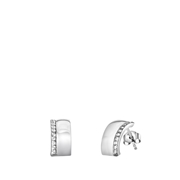 Zilveren oorbellen zirkonia (1052129)