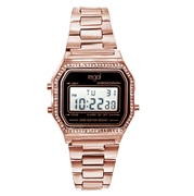 Regal digitaal horloge met een rosé band (1052940)