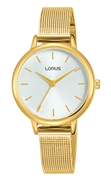 Lorus goudkleurig dames mesh horloge RG250NX8 (1053399)