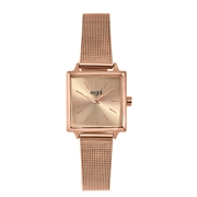 Regal horloge met een rosekleurige kast en band (1053437)
